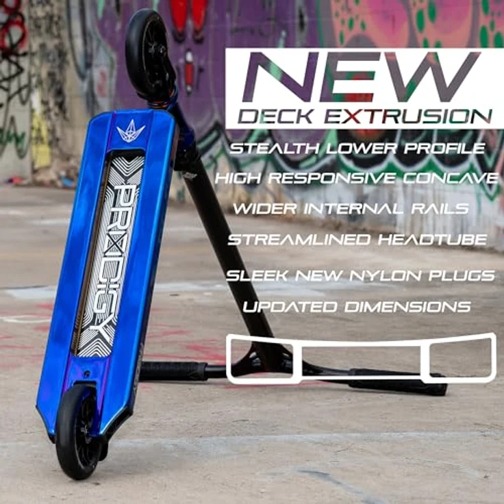 Blunt Scooters Prodigy X Kompletter Scooter - Burnt Pipe, Profi-Level-Teile, 5 Farbvarianten – Bild 4