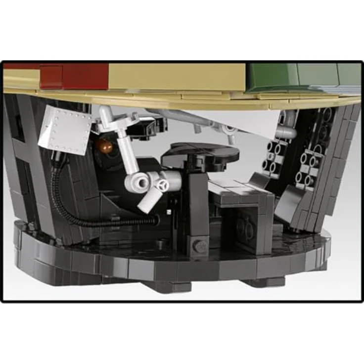 Cobi 11000 PCS TIGER II Königstiger 1:12 COBI-2808, detailgetreues Klemmbaustein-Modell eines historischen Panzers aus dem Zweiten Weltkrieg – Bild 11