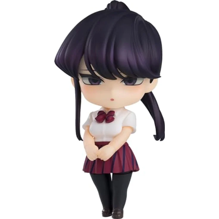 Good Smile Company Shoko Komi Ponytail Ver. Fig. 10 cm Komi Can't Communicate Nendoroid, Anime Sammelfigur mit Zubehör, 10 cm – Bild 1