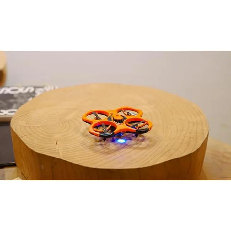 Tamiya Cyber Drone IR RTF, Quadrokopter mit Lipo Flugakku 3,7V/600mAh, orange – Bild 7