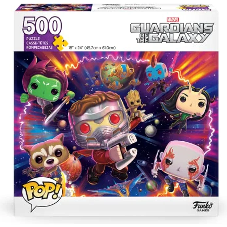 Funko POP! Puzzle - Marvel Guardians of The Galaxy - 500 Teile - 45.7cm x 61 cm - Englisch