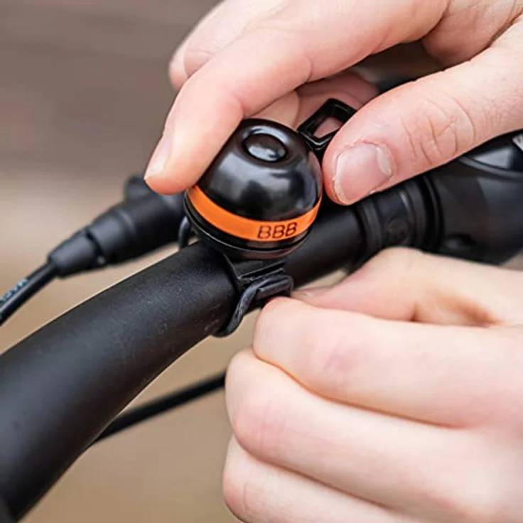 BBB CyclingEasyFitDeluxe Fahrradklinge|Laute Glockefür Mountainbike und Rennrad|Einsetzbar mit Schnellverschluss-System für alle Fahrradlenker – Bild 3