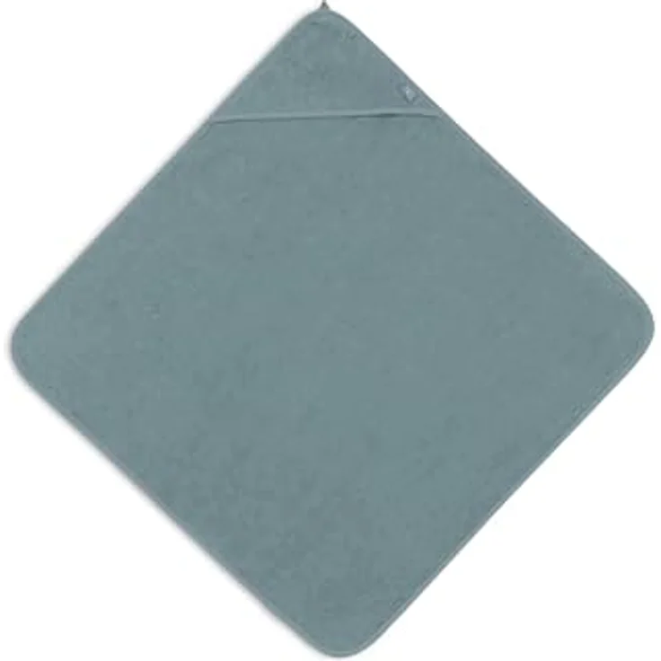 Jollein Kapuzenhandtuch Baby - Frottee, Sea Green - 100% Baumwolle - 75x75cm - OEKO-TEX-Zertifiziert für Mädchen und Jungen – Bild 1