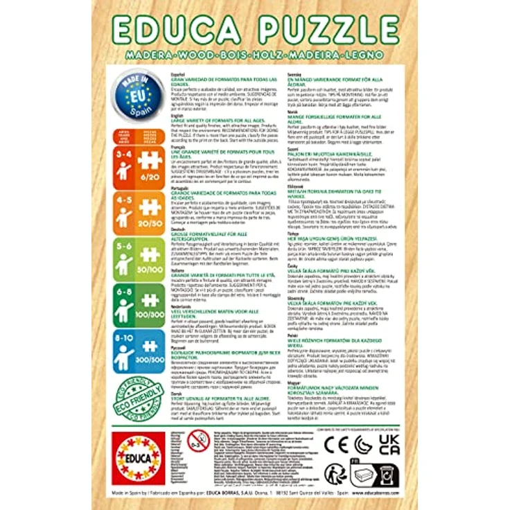 Educa Bluey Super Puzzle, 2x50 Teile Holzpuzzleset für Kinder ab 4 Jahren, langlebige Qualität und umweltfreundlich – Bild 5