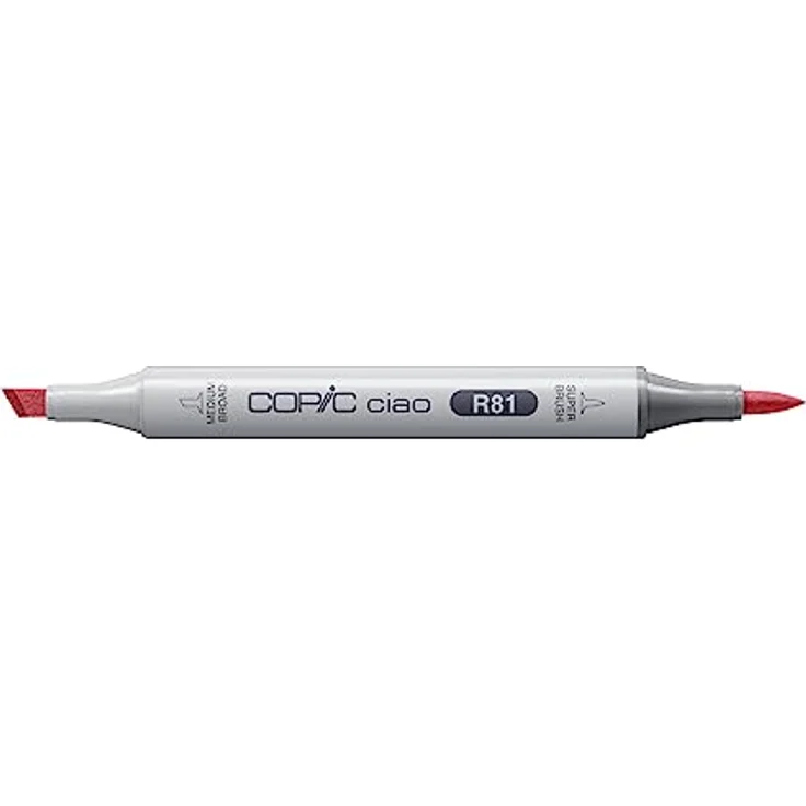 Copic Ciao Marker Typ R - 81, Rose Pink, vielseitiger Layoutmarker mit dualem Spitzensystem – Bild 2
