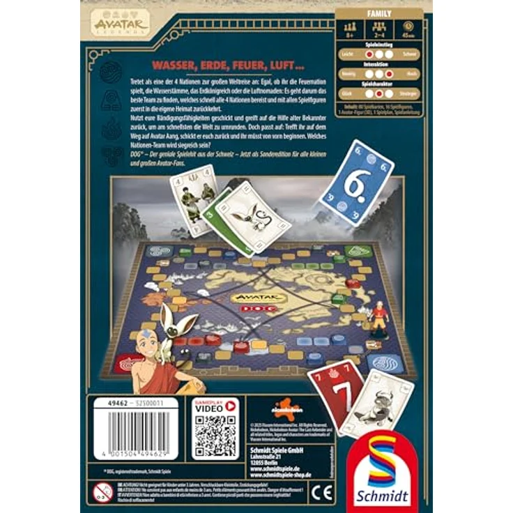 Schmidt Spiele 49462 Dog im Avatar Design, Familienspiel mit 3D Avatar-Figur für 2-4 Spieler, Spieldauer ca. 40 Minuten, ab 8 Jahren – Bild 2
