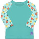 Bambino Mio, schützendes Schwimmshirt für Babys und Kleinkinder, Langarmshirt mit Sonnenschutz, LSF 40+, Süß, XL (2 Jahre+)