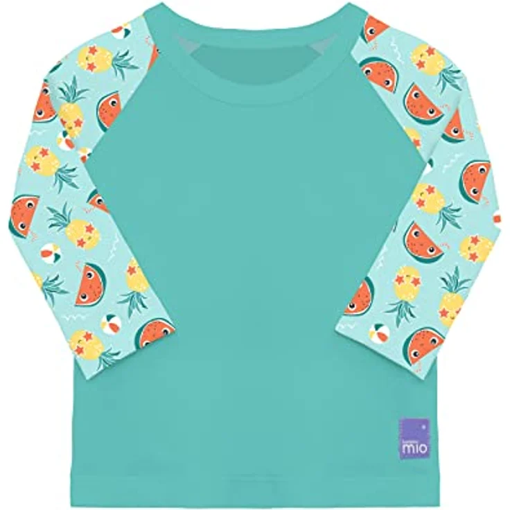 Bambino Mio, schützendes Schwimmshirt für Babys und Kleinkinder, Langarmshirt mit Sonnenschutz, LSF 40+, Süß, XL (2 Jahre+) – Bild 1