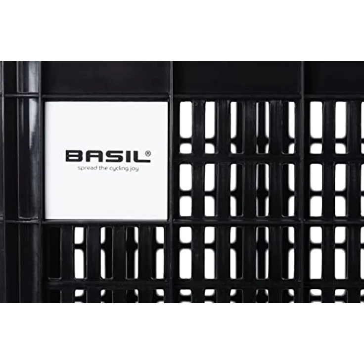Basil B.V. Unisex – Erwachsene Crate Fahrradkaste, Schwarz, 45.25x35x25cm – Bild 2