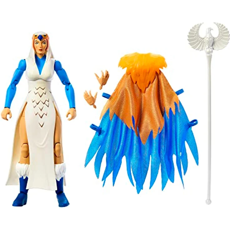 Masters of the Universe HLB43 - MOTU Masterverse Actionfigur Sorceress Revelation, Deluxe-Sammelfigur mit magischem Zepter, MOTU Spielzeug - Preisvergleich – Bild 2