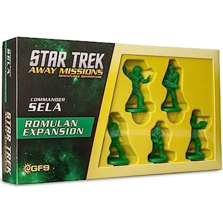 Gale Force Nine Star Trek Away: Mission Set – Sela, Brettspiel, mehrfarbig, Kunststoff