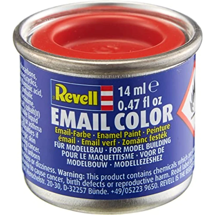 Feuerrot Seidenmatt 14Ml – Bild 1