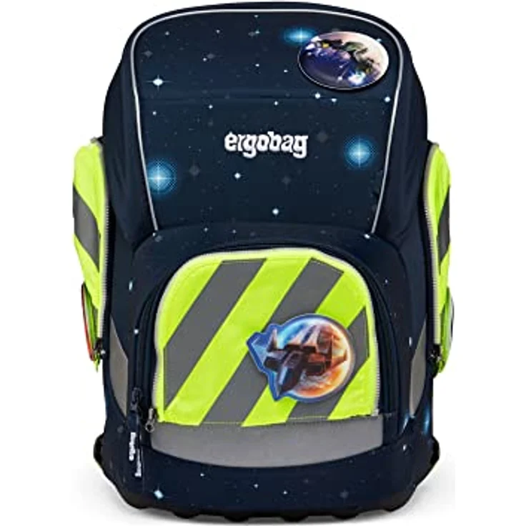 Ergobag Fluo-Zip Set mit Reflektorstreifen Gelb – Bild 5