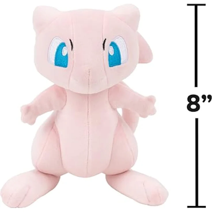 Pokemon Mew Plüschtier 20,3 cm, hochwertiges Stofftier – offiziell lizenziert, ideal für Kinder ab 2 Jahren – Bild 5