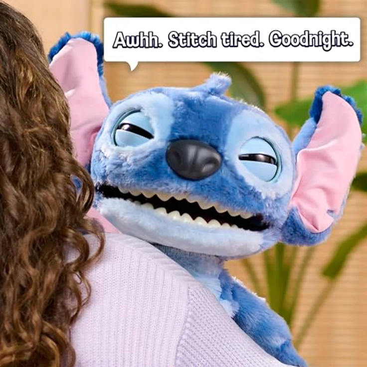Just Play Stitch Ultimate Electronic Pet, interaktives Plüschspielzeug mit über 100 Sound- und Bewegungs-Kombinationen, 43 cm, offiziell lizenziert – Bild 8