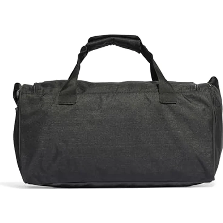 adidas Performance Sporttasche ESSENTIALS DUFFELBAG, Kindersporttasche mit separatem Schuhfach, schwarz – Bild 4