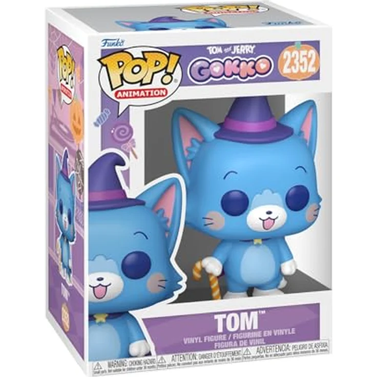 Funko POP! Animation: Tom & Jerry Gokko - Tom, Vinyl-Minifigur, 9,5 cm, ideal für Sammler – Bild 1