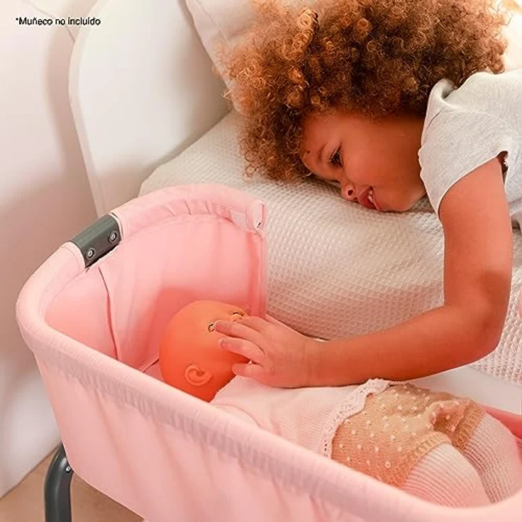 Smoby Maxi-Cosi Puppen Beistellbett – Bild 3