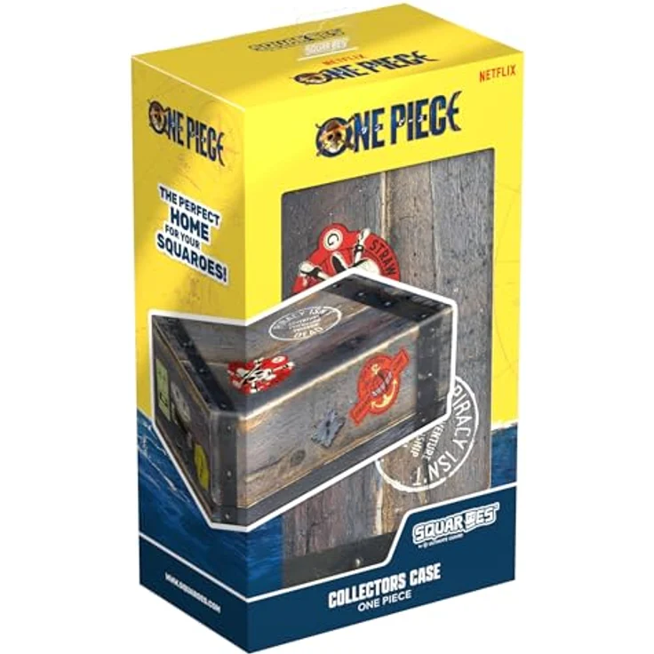 Squaroes Collectors Case 800 ONE PIECE, Holztruhe für bis zu 900 Karten, mit Magnetverschluss und ZnapClaw-Mechanismus – Bild 14