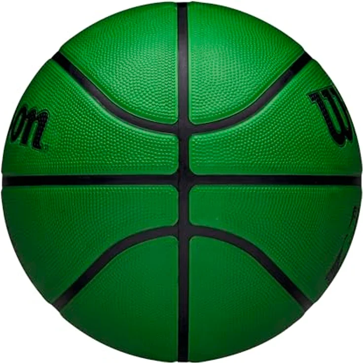 Wilson NBA Team Tribute Solid Basketball, Boston Celtics, langlebige dreischichtige Konstruktion mit integriertem Design – Bild 4
