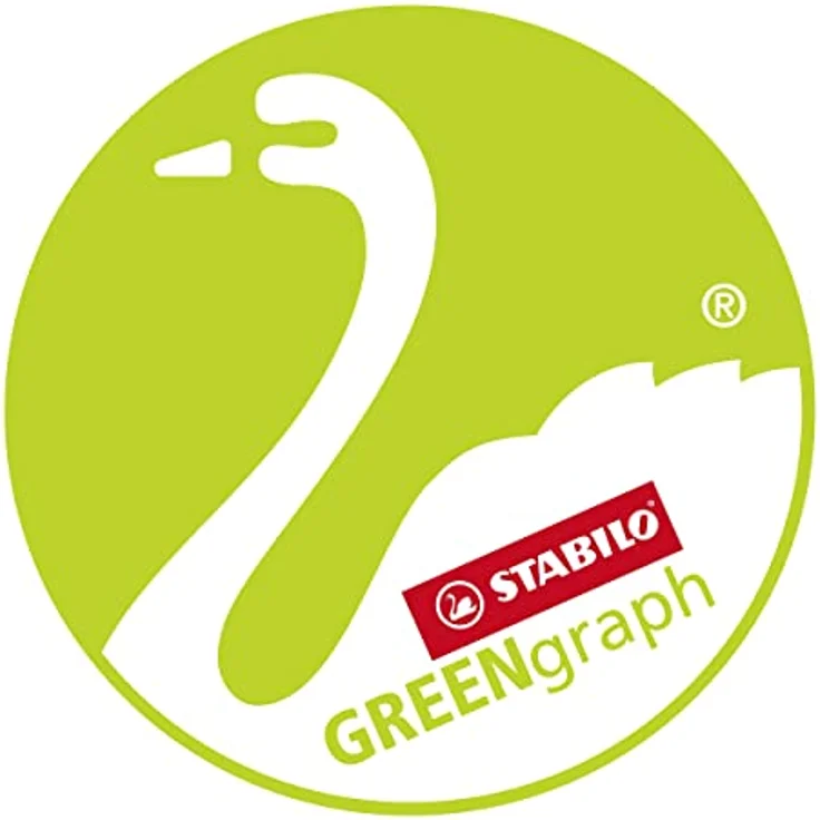 STABILO Greengraph Bleistift, 3er Pack HB mit Radierer – Bild 5