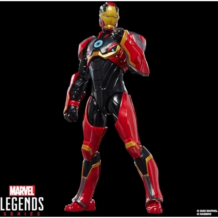 Marvel Legends Series Iron Man (Mark 72), Action-Figur mit 6 Accessoires und 15 cm Höhe – Bild 5