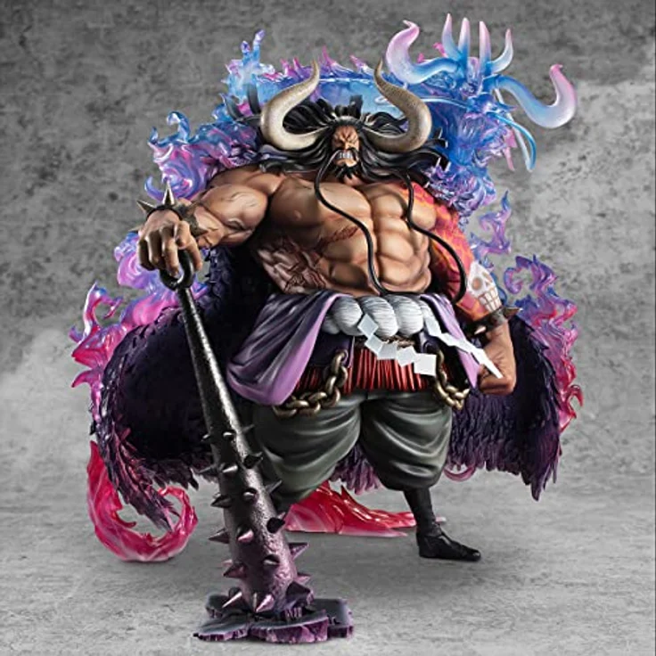 Megahouse One Piece Portrait Of Pirates WA-MAXIMUM PVC Statue Kaido the Beast, 38 cm, Super limited reprint – Bild 2