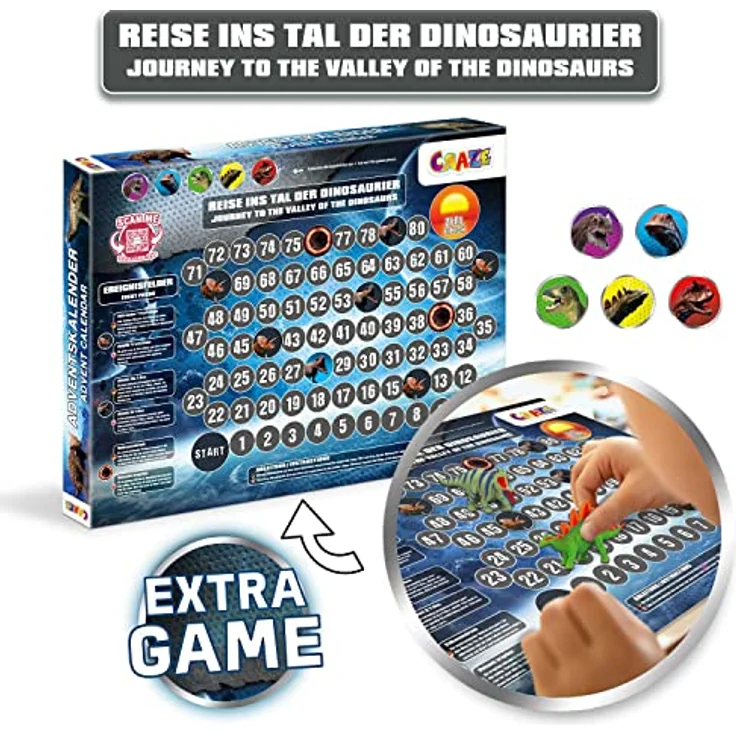 Craze Adventskalender Dinorex – Bild 9