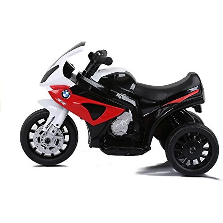 BSD Elektromotorrad für Kinder Elektrisch Ride On Kinderfahrzeug Elektroauto Motorrad - BMW S1000RR - Rot, Leistungsstarker Akku mit hoher Kapazität – Bild 4