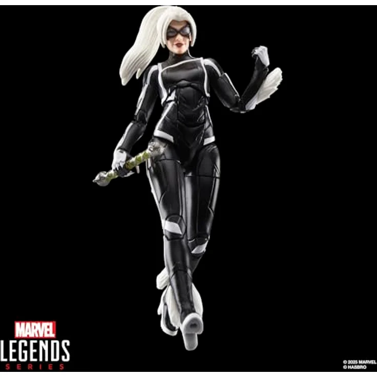 Hasbro Marvel Legends Spider-Man 2, Felicia Hardy Black Cat Actionfigur 15 cm, vollbeweglich mit 3 Accessoires – Bild 5