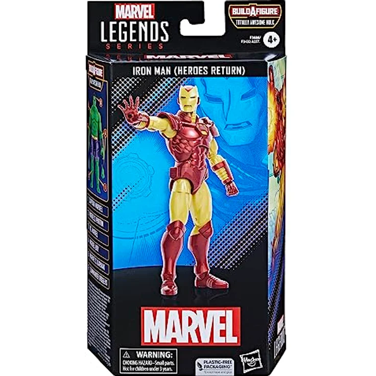 Marvel Legends Series Iron Man (Heroes Return), 15 cm Action-Figur mit 4 Accessoires und authentischem Dekor – Bild 2