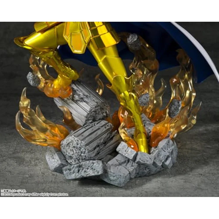 Bandai Tamashii Nations Saint Seiya Figuarts ZERO Metallic Touch PVC Statue Gemini Saga, 21 cm mit Base – Bild 7