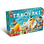 HUCH! Takoyaki Gesellschaftsspiel, Echtzeit Geschicklichkeitsspiel für 2-4 Spieler ab 6 Jahren, Familienspaß mit bunten Takoyaki-Bällchen