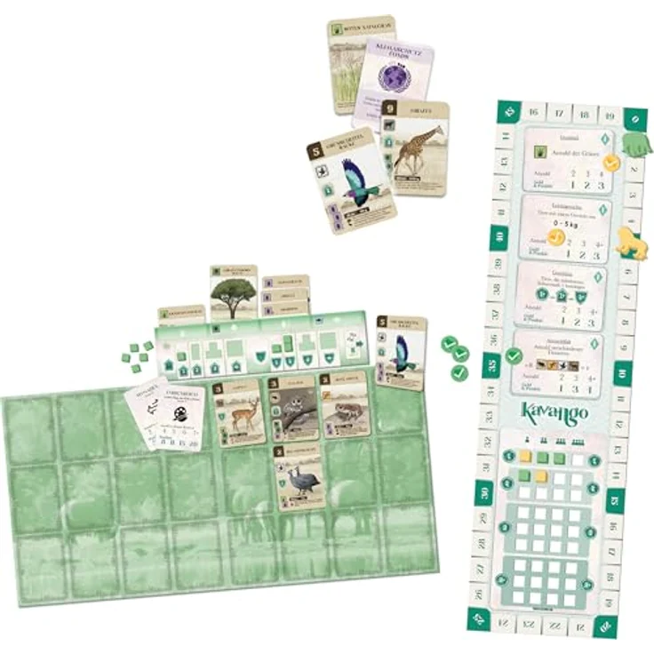 Schmidt Spiele Kavango 49466, Strategiespiel für 1-4 Spieler ab 10 Jahren, umweltfreundlich in Deutschland produziert, 60 Minuten Spielzeit – Bild 3