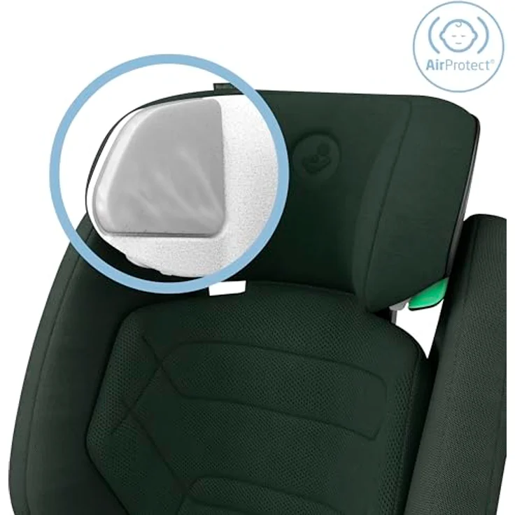 Maxi-Cosi Kindersitz RodiFix Pro2 i-Size - G-Cell Seitenaufprallschutz & Isofix - Authentic Green – Bild 5