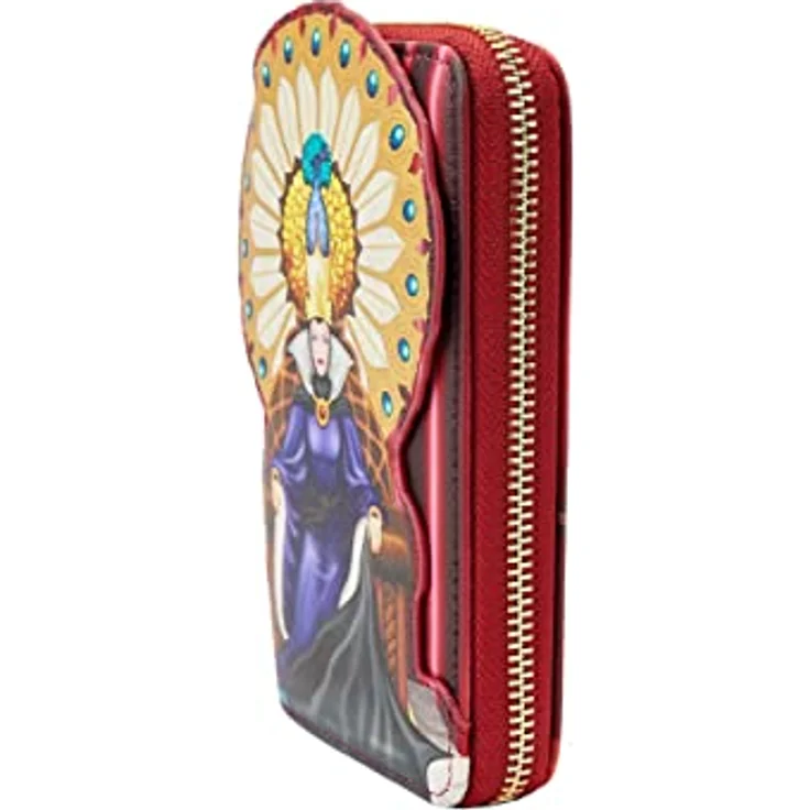 Loungefly, Portemonnaie, Disney by Loungefly Geldbeutel Snow White Evil Queen Throne – Bild 2