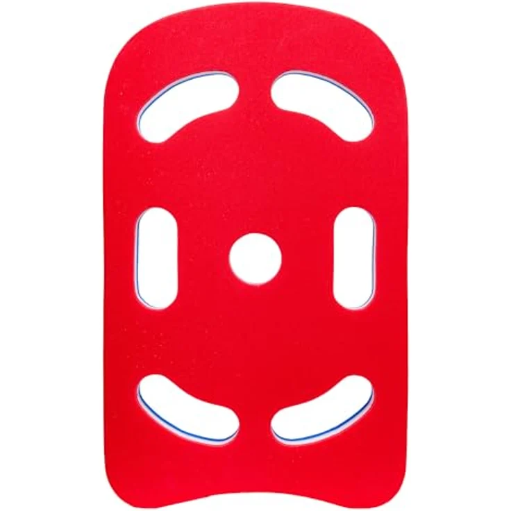 Sport-Thieme Schwimmbrett Multi, Schwimmhilfe und Kick-Board für Erwachsene und Kinder, ergonomische Grifflöcher, aus weichem PE-Schaumstoff, 49x29x3,8 cm – Bild 3