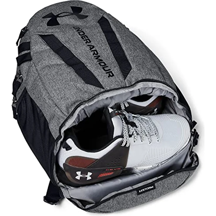 Under Armour Hustle 5. 0 Backpack black - black (001-001) – Bild 7