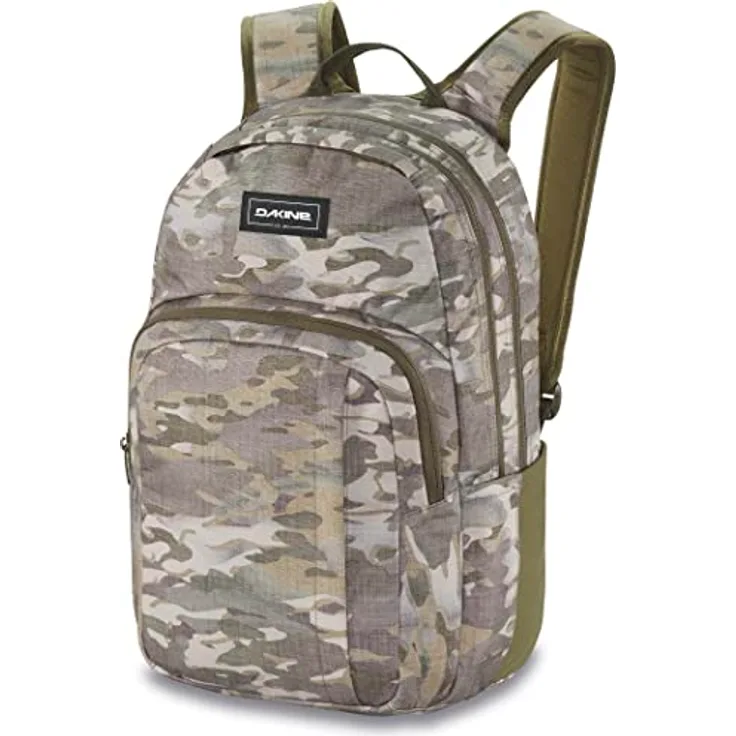 Dakine Campus M Vintage Camo, Schulrucksack mit 25l Fassungsvermögen, isolierter Vortasche und gepolstertem Laptopfach