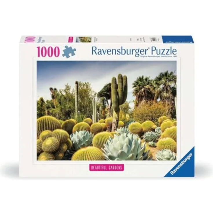 Ravensburger Puzzle 12000850 - Beautiful Gardens, The Huntington Desert Garden, California, USA - 1000 Teile Puzzle für Erwachsene und Kinder ab 14 Jahren, Garten und Pflanzen Motiv – Bild 1