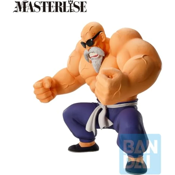 Ichibansho Figure Dragon Ball Master Roshi (Son Goku Training Section), Sammlerstatue, ca. 21,1 cm, hochwertige Details, offiziell lizenziert von Bandai Spirits – Bild 4