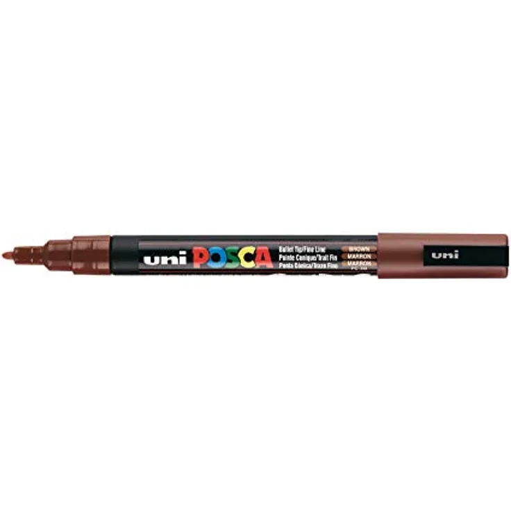 uni-ball Pigmentmarker POSCA (PC-3M), marron VE = 1