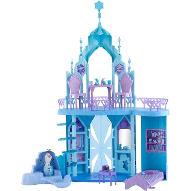 Disney Interactive Studios Disney Die Eiskönigin Elsa Ice Castle Playset, Puppenhaus mit 24 Teilen, 88,9 cm hoch – Bild 2