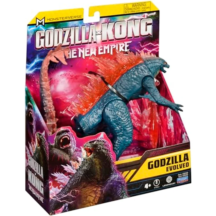 MonsterVerse Godzilla x Kong: The New Empire, 6-Zoll Godzilla Evolved Actionfigur mit Hitzestrahl-Funktion, für Sammler ab 4 Jahren – Bild 3