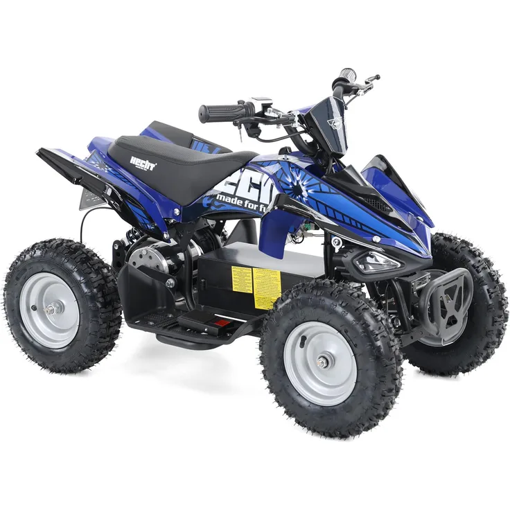 HECHT 54100 Kinder Quad Elektro 1000W | 20km/h | 3 Gänge | 36V | 12Ah Akku | 8-15h Ladezeit, HECHT Quad 54100 Blue