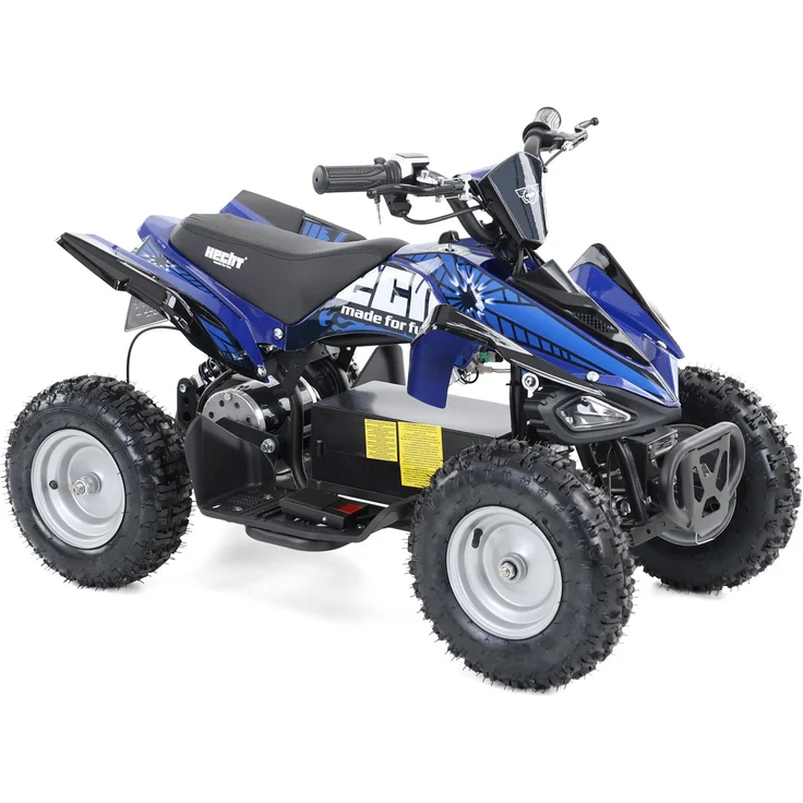 HECHT 54100 Kinder Quad Elektro 1000W | 20km/h | 3 Gänge | 36V | 12Ah Akku | 8-15h Ladezeit, HECHT Quad 54100 Blue