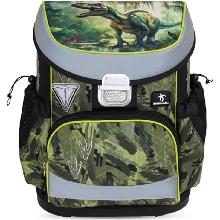 Belmil Mini-Fit Schulranzen Set 4-teilig, ergonomisch und leicht, 17 L, Lost World 2, für Grundschule 1.-2. Klasse – Bild 5