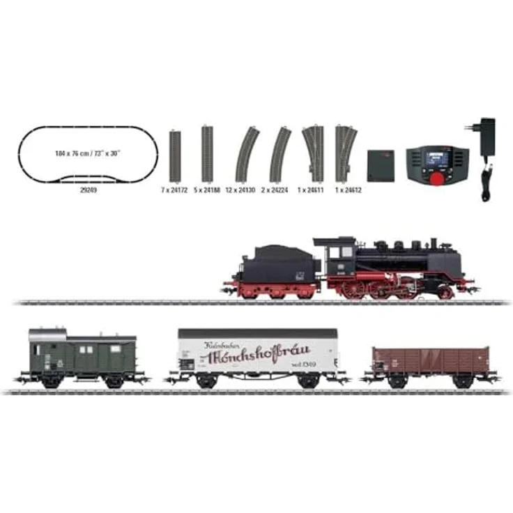 Märklin 29249, Spur H0 Lokomotive mit Tender, mfx-Digitaldecoder, Soundfunktionen, Metallkessel, Raucheinheit, warmweiße LEDs – Bild 2