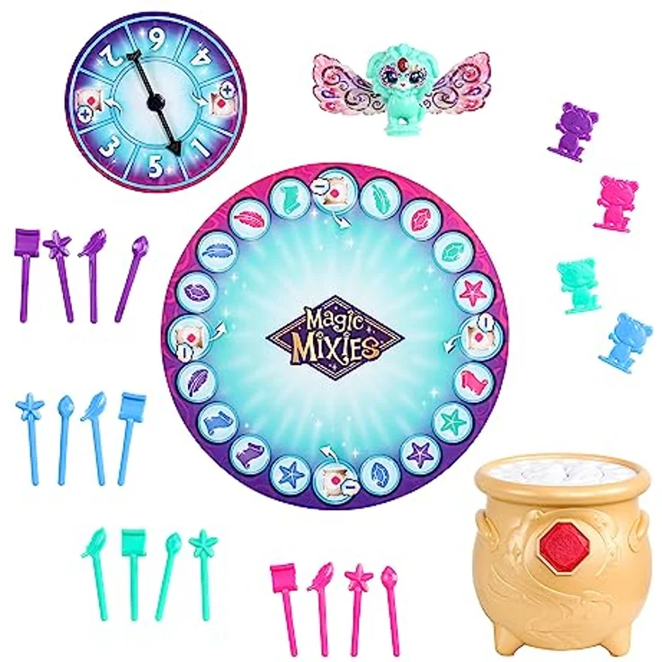 Magic Mixies Magic Potion Cauldron Game, Brettspiel mit exklusivem Mixling und spannender Spielmechanik – Bild 5