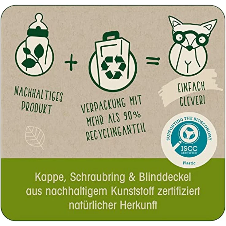 nip Flaschensauger kirschförmig für Cherry Green Weithalsflasche, Trinksauger Natur-Latex, Anti-Colic, von Geburt an, auch für die Stillzeit, Sauglochgrösse M – Bild 6